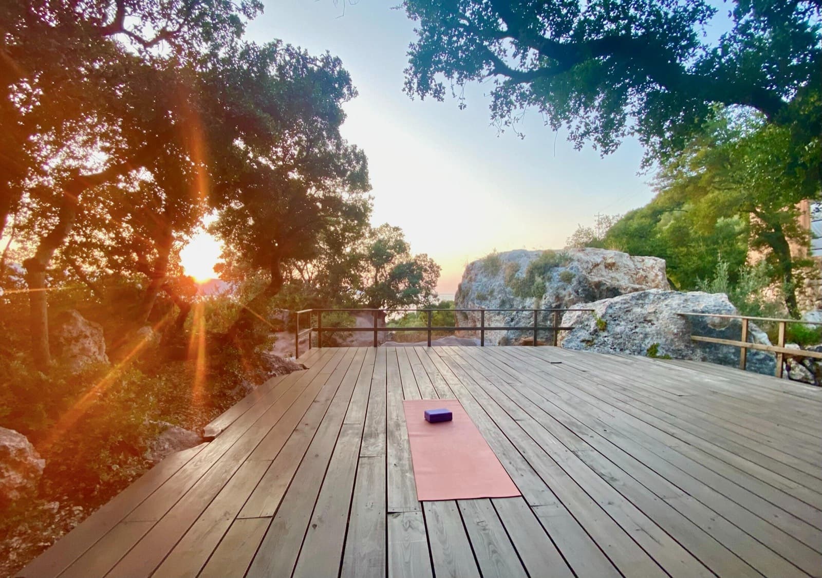 Yoga retreat location